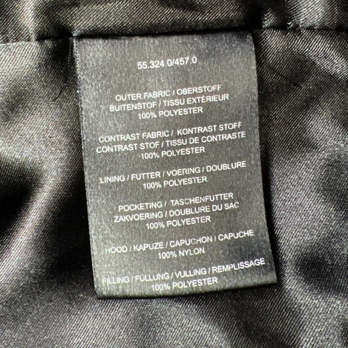 Creenstone Quilted Puffer Coat Womens XS Long Maroon/Black Winter Jacket EUC Black - Image 9