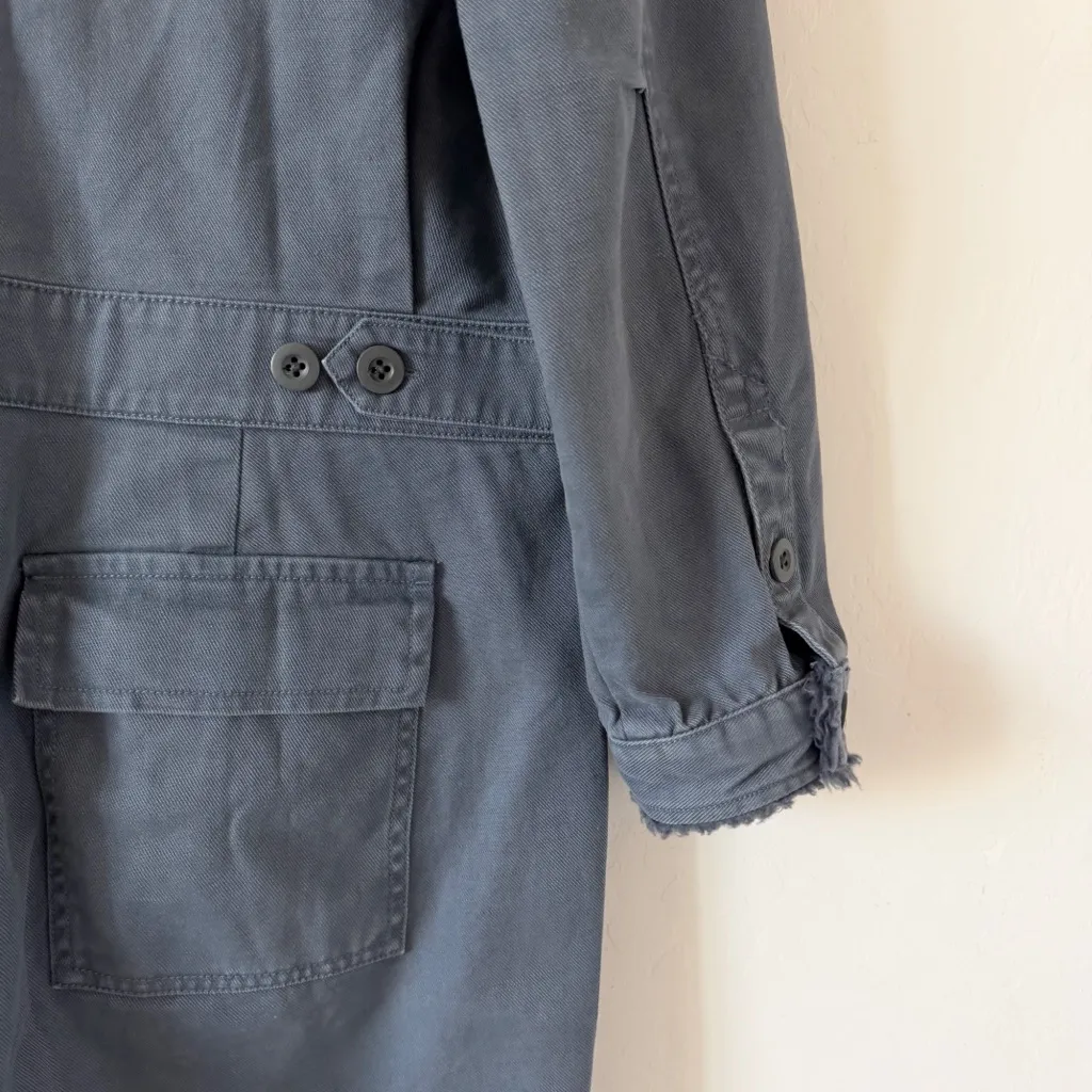 Madewell Sherpa Coverall Jumpsuit Size L - Image 10