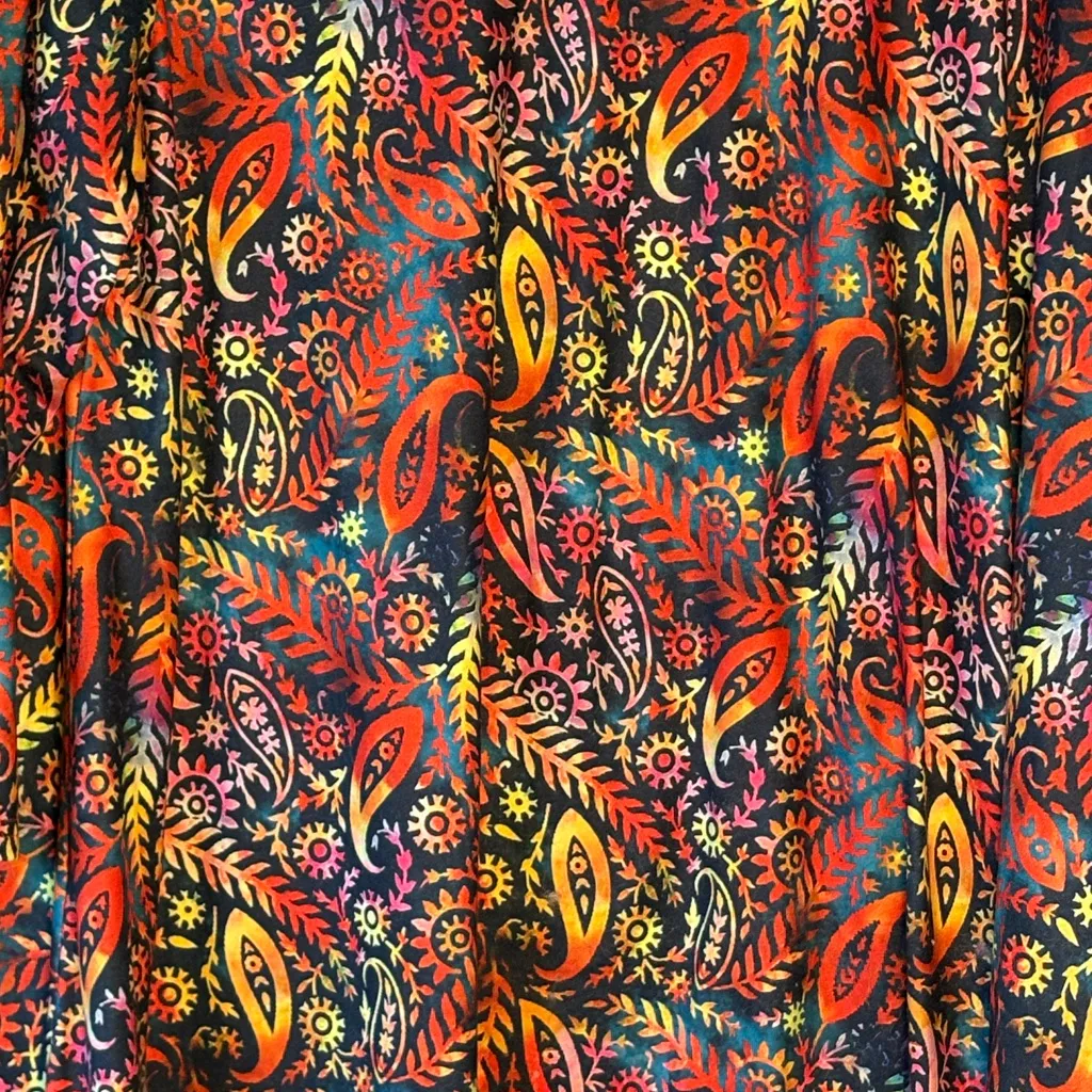 Enmain Colorful Patterned Women's Tunic Top Red Size undefined - Image 6