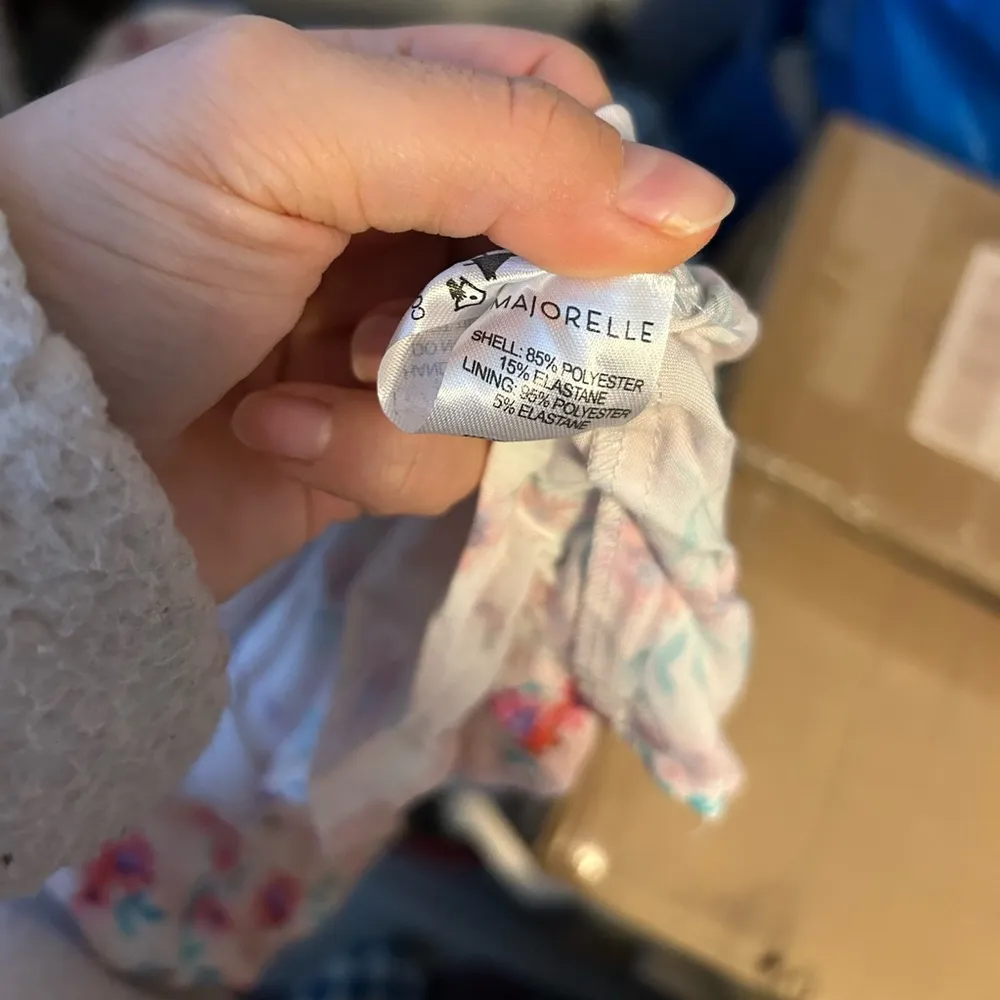 Lovers + Friends Cacia Mini Dress in Gingham Floral - Image 5