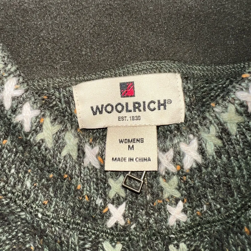 Nice Vintage Y2K Woolrich Ramie Cotton & Wool Sweater! - Image 7