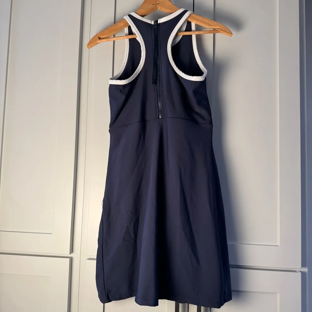 Sage Collective Contrast Trim Mini Tank Dress XS tennis pickleball golf athletic - Image 4