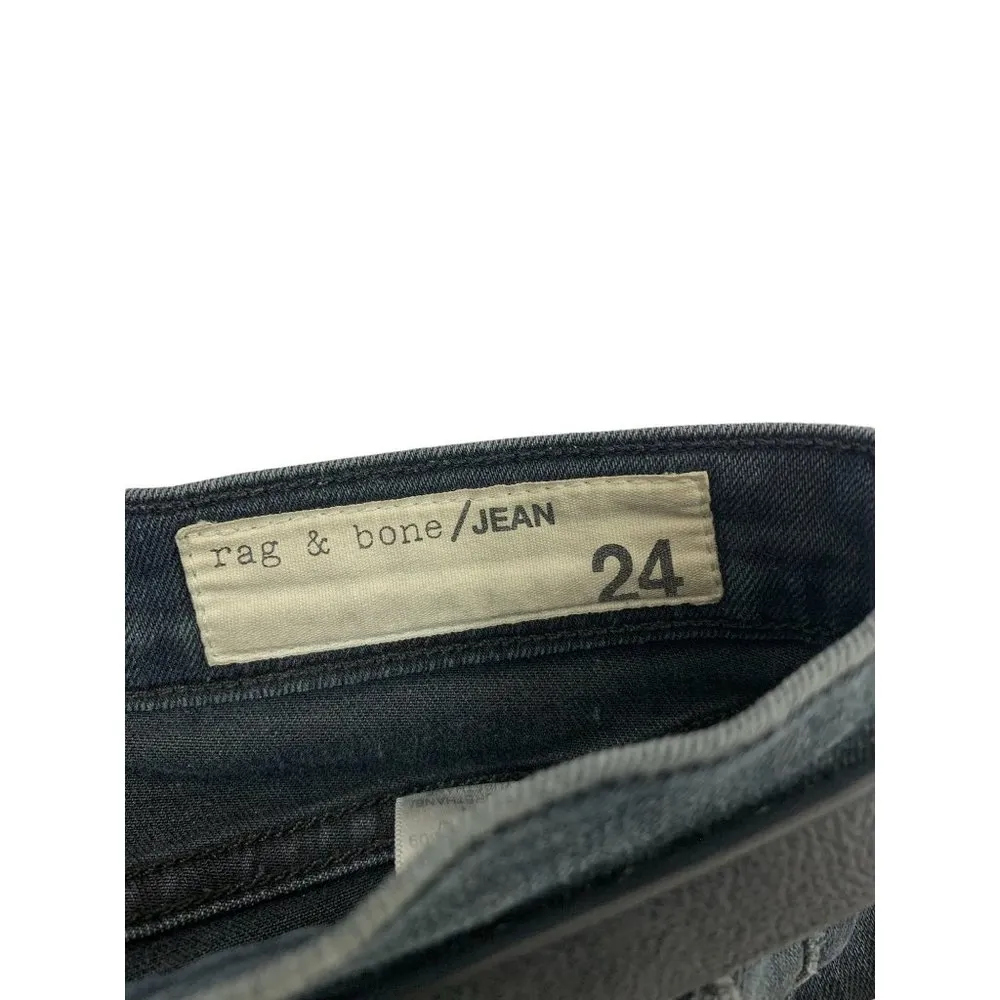 Rag & Bone Women's Distressed Jeans with Belt - Image 3