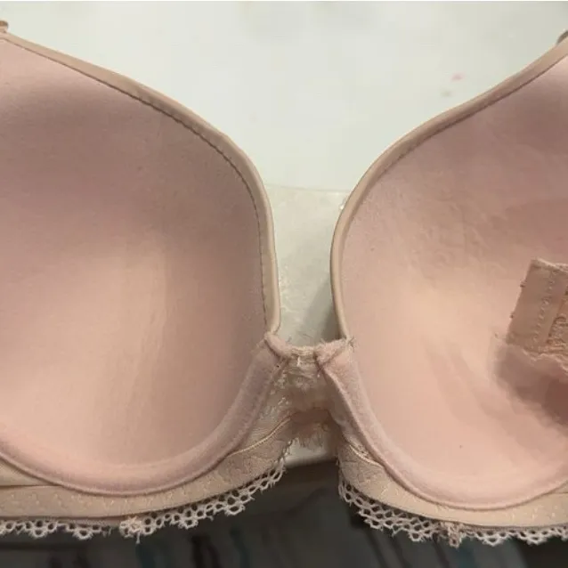 Lucky Brand Lace Trim Bra in Tan - Image 3