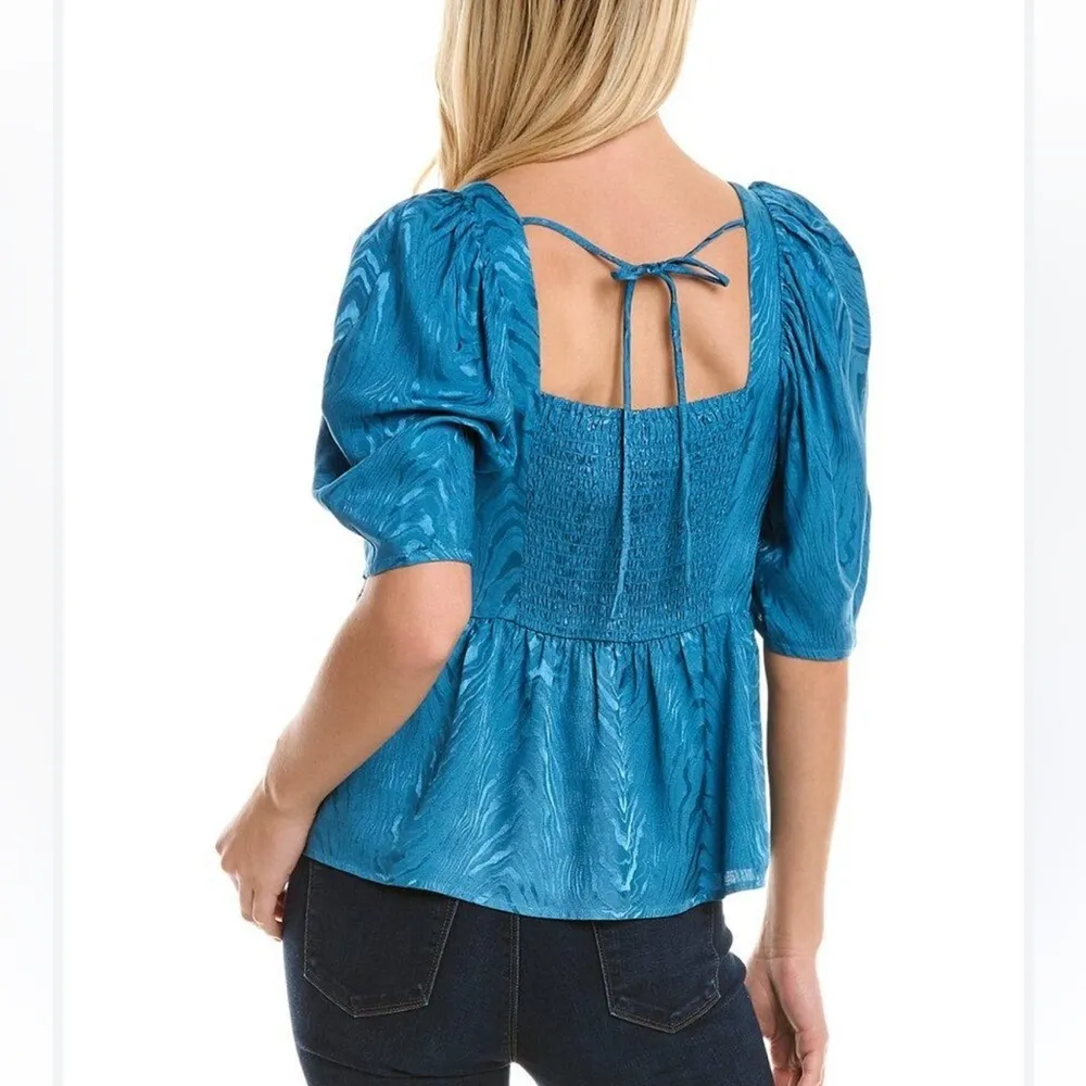 Crosby by Mollie Burch Blue Liza Top Size XS - Image 2