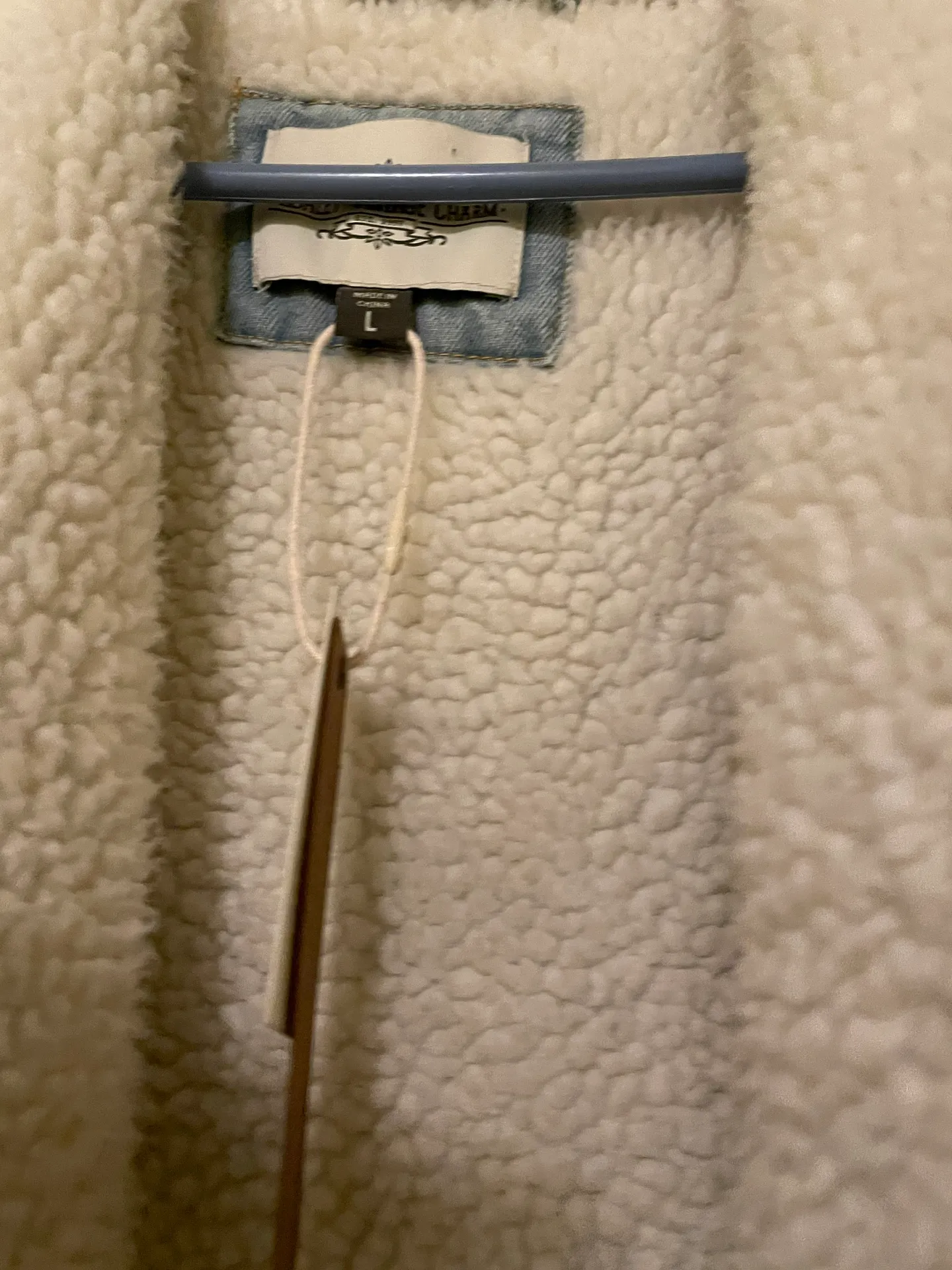 Jean Jacket Size L - Image 5