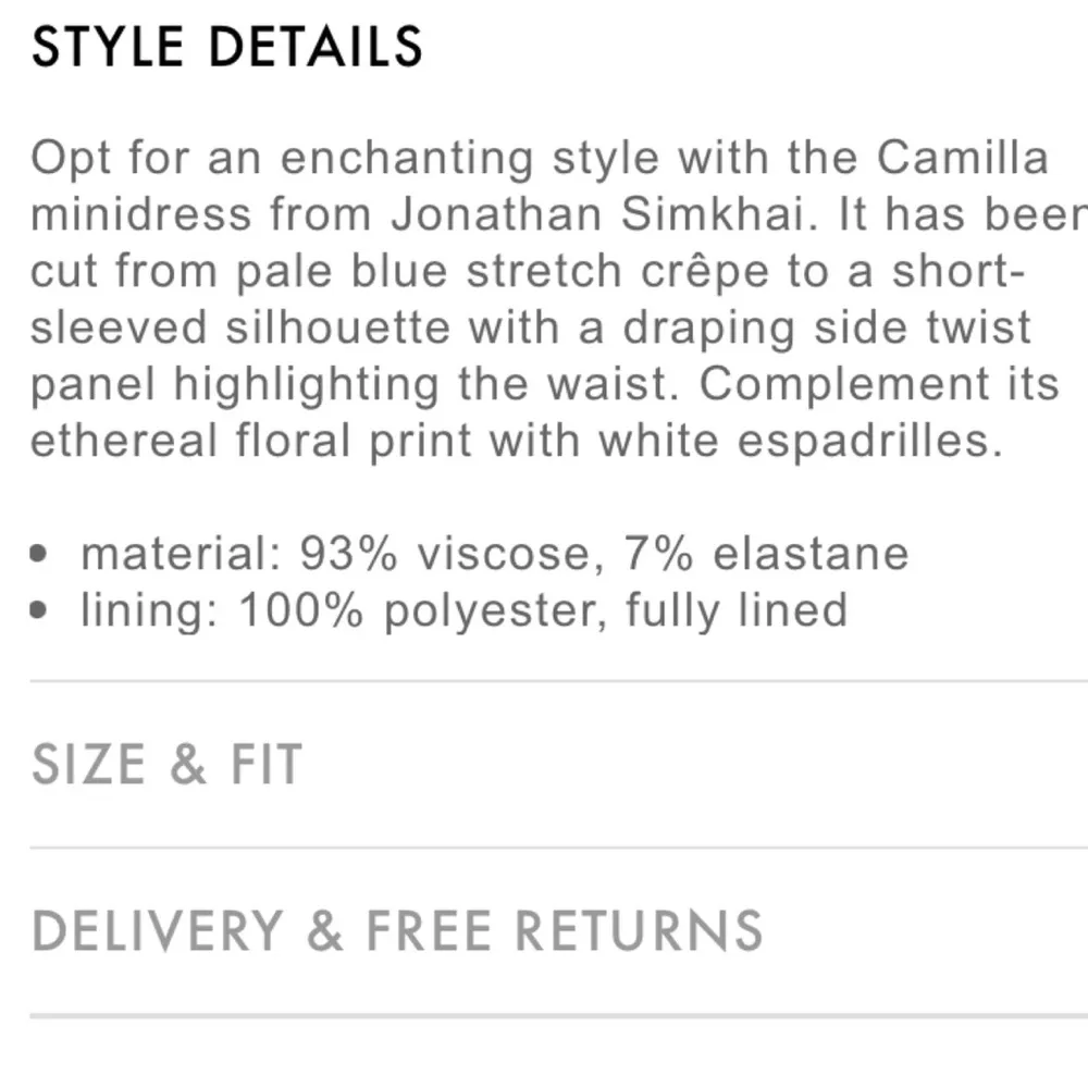 Jonathan Simkhai Camilla blue floral dress Size 4 - Image 6