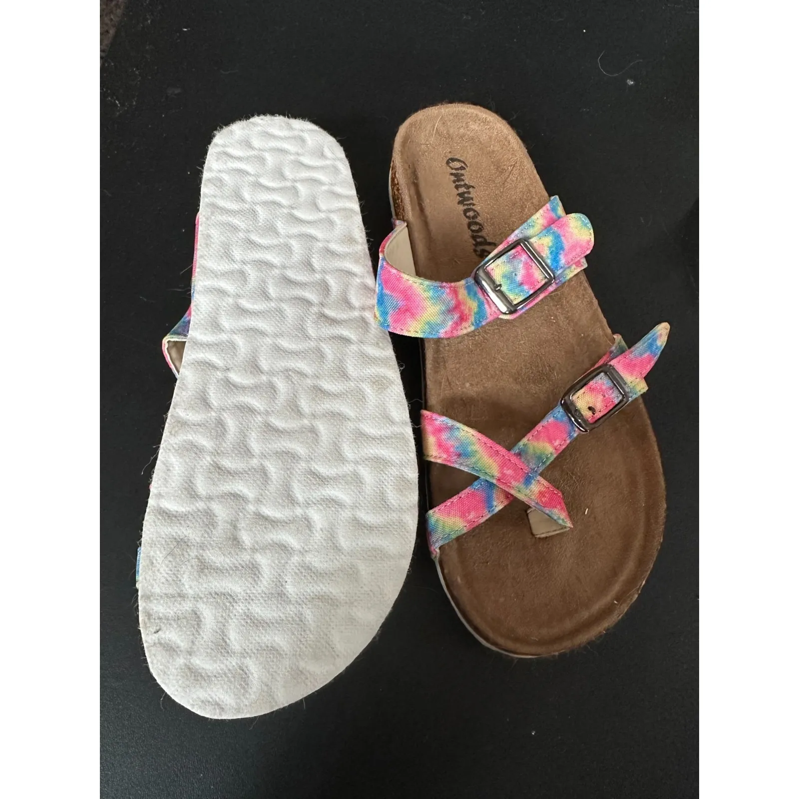 Outwoods Tie Dye Sandal in 7 NWOB - Image 2