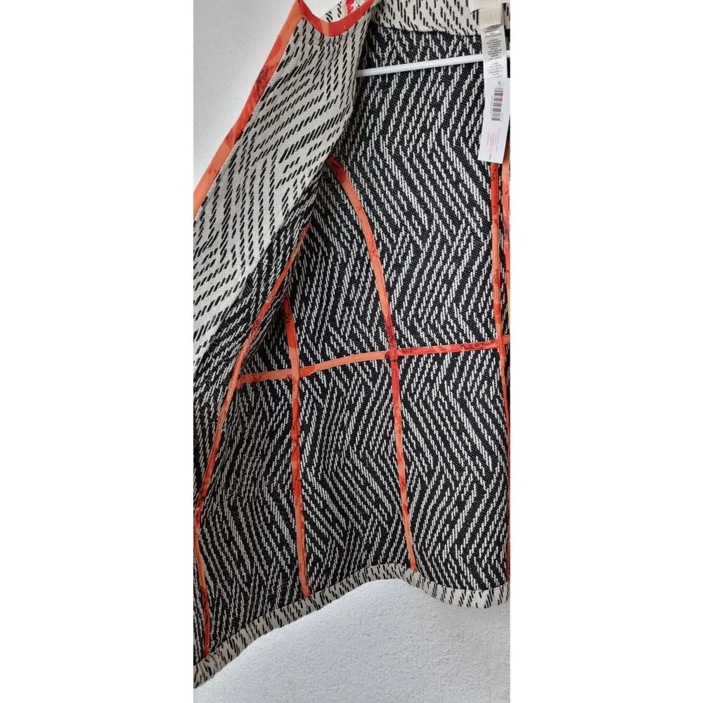 Chico's Artisan Applique Jacket Size 1 Medium NEW - Image 11