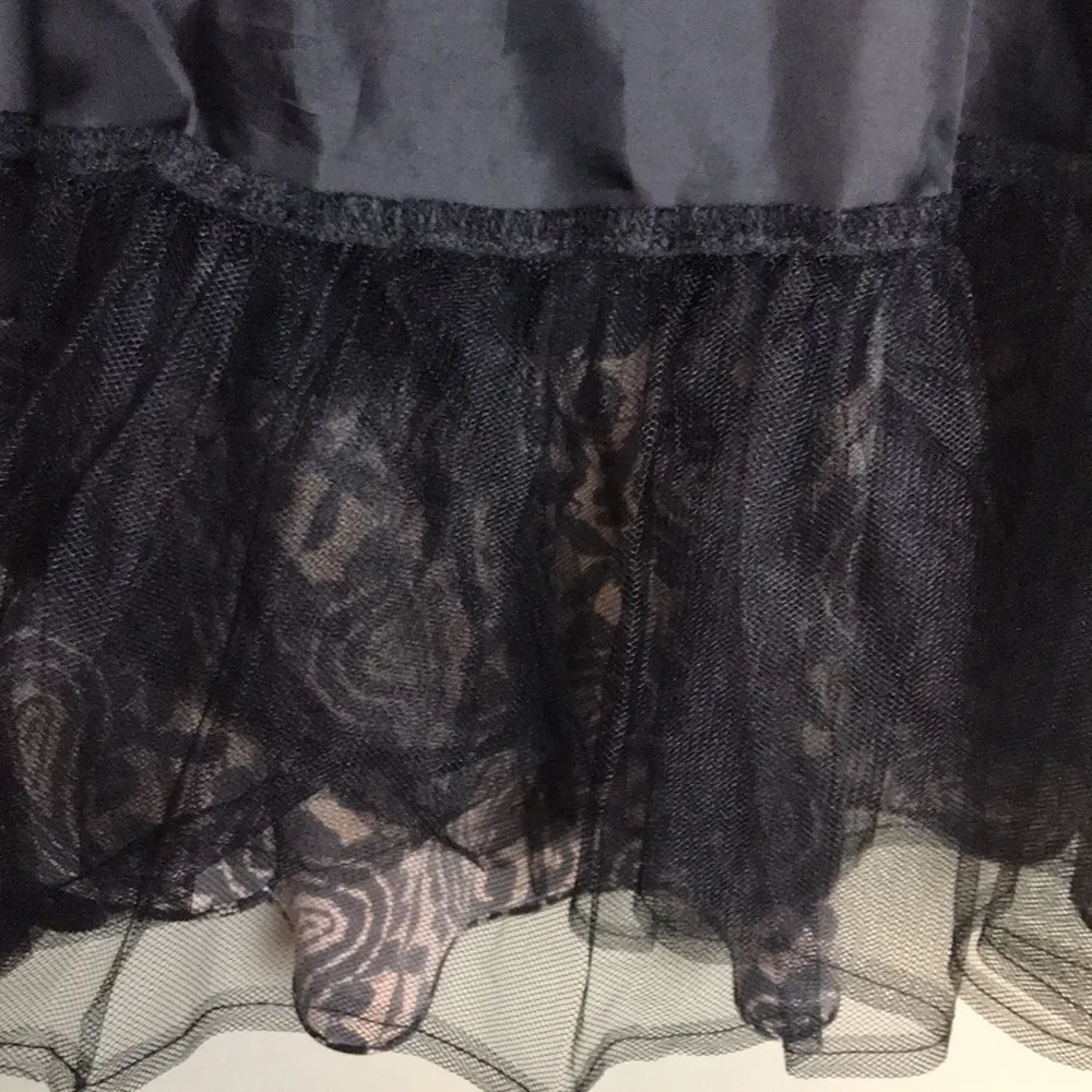 Betsy & Adam Women’s Cocktail Evening Pattern Black Beige Fit Flare Halter Dress - Image 9