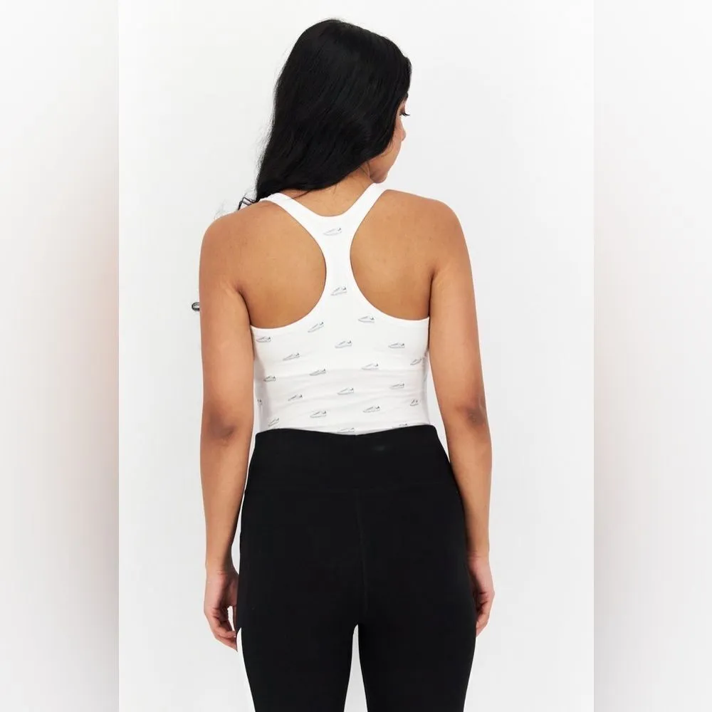 Adidas NWT Women's White and Green running bodysuit - small - Image 4