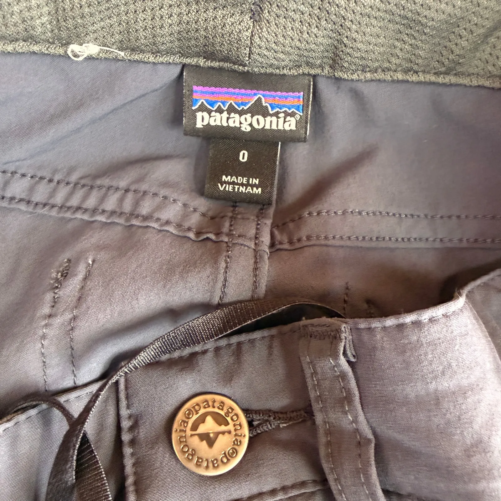 Patagonia Women's Grey Skyline Traveler Trouser Pants Size 0 - Image 8