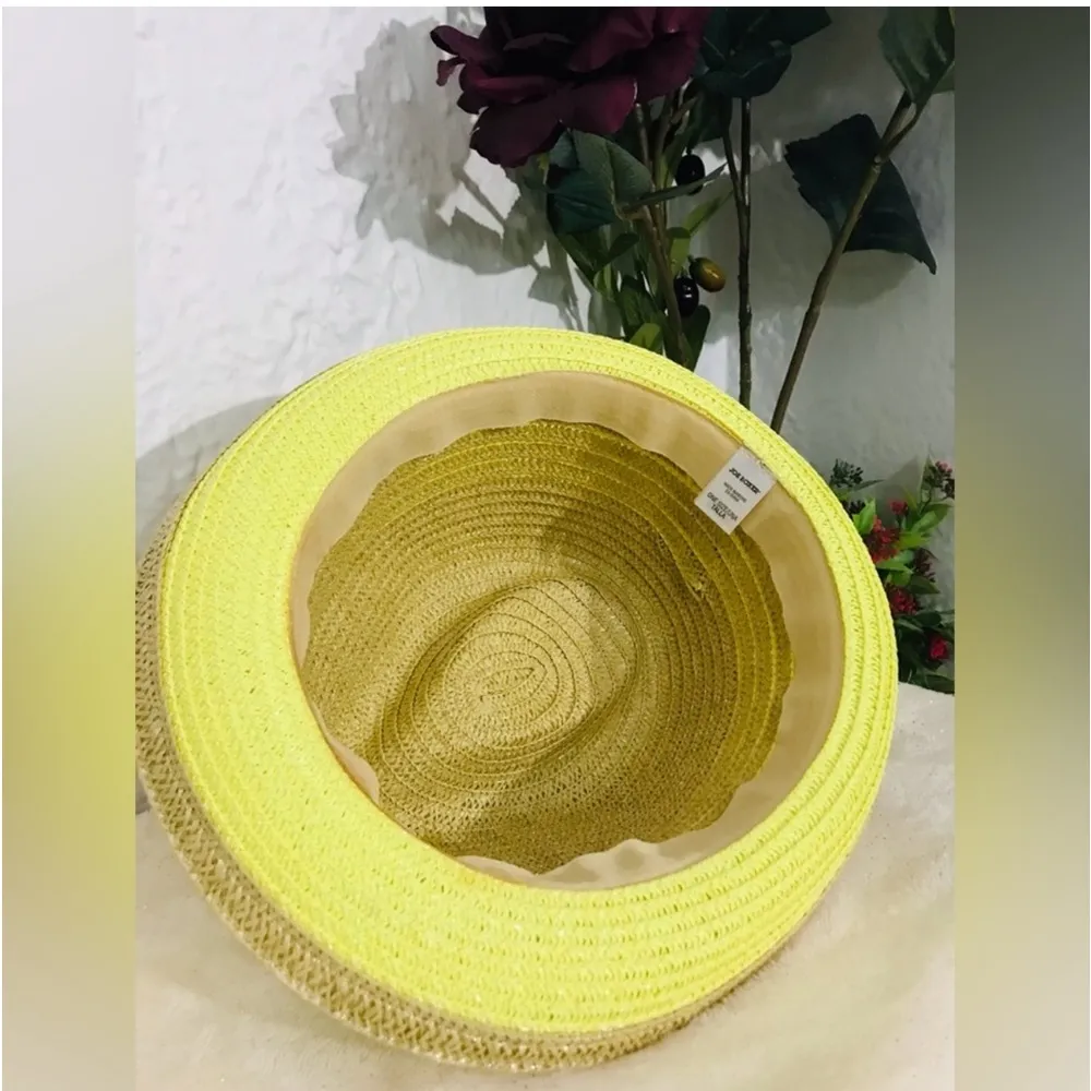 Joe Boxer - Lime Striped Sun Hat - NEW - Image 3