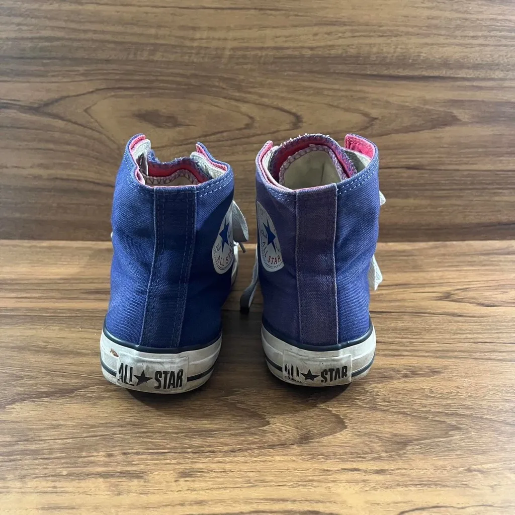 Converse CTAS Purple Double tongue layered Sneakers Women’s size 7 Men’s 6 - Image 4