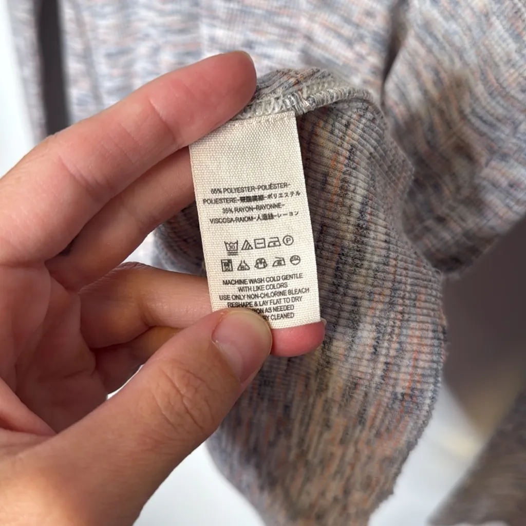 We The Free Stone Cold Split Back Cowl Neck Tunic‎ - M - Image 7