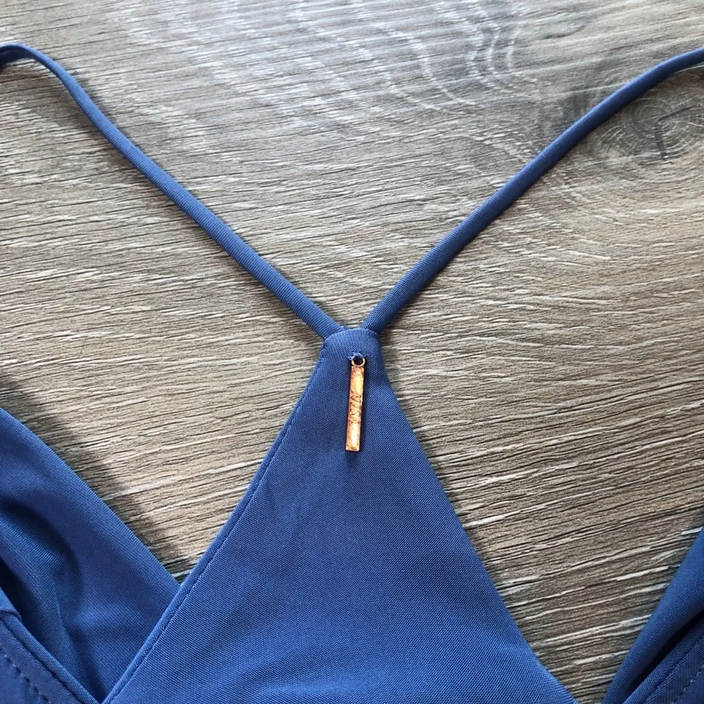 Misa Los Angeles Domino Dress Mini Draped Ruched Navy Blue Womens Size XS NWT - Image 10