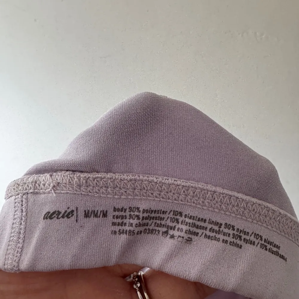 Aerie  Lilac Purple Strappy Back Sports Bra - Image 3