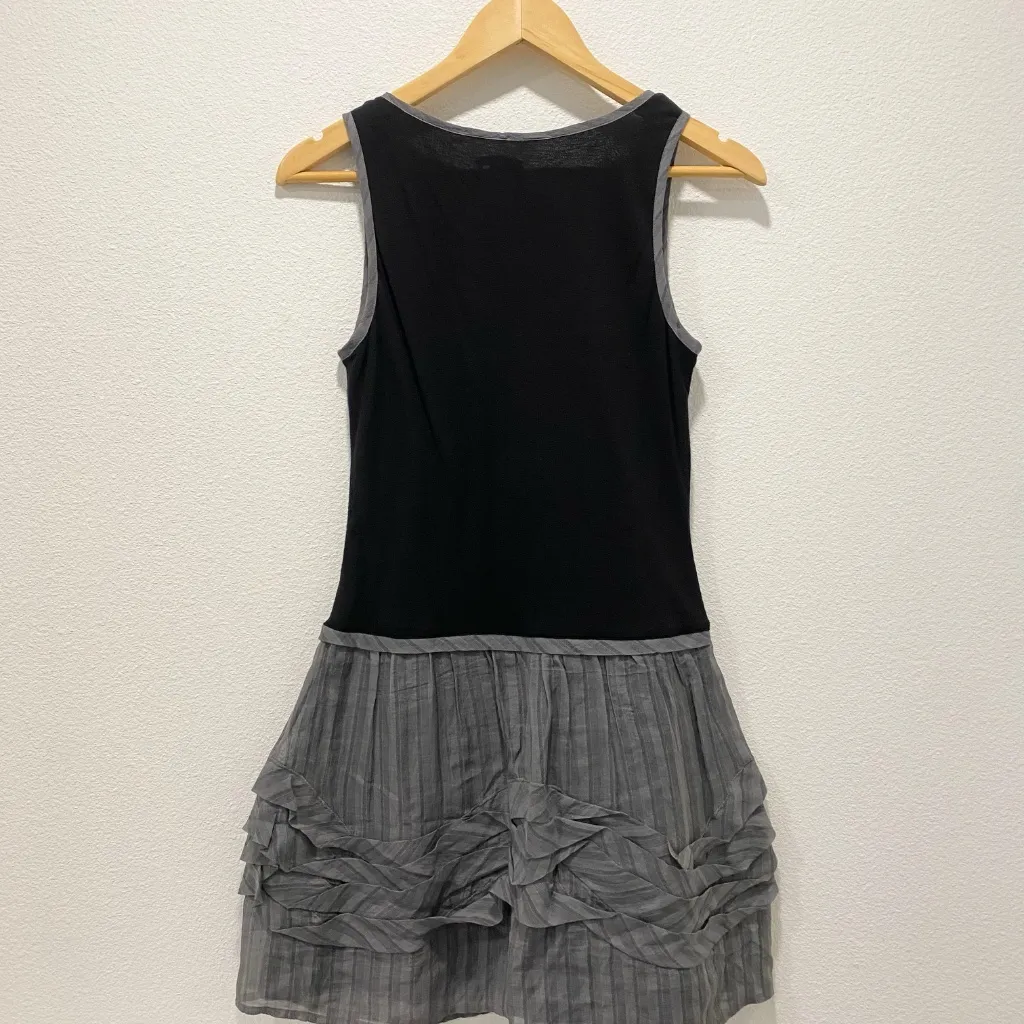 Theory Women's Linen Blend Petite Tank Sleeveless Dress Midi - P - Image 6