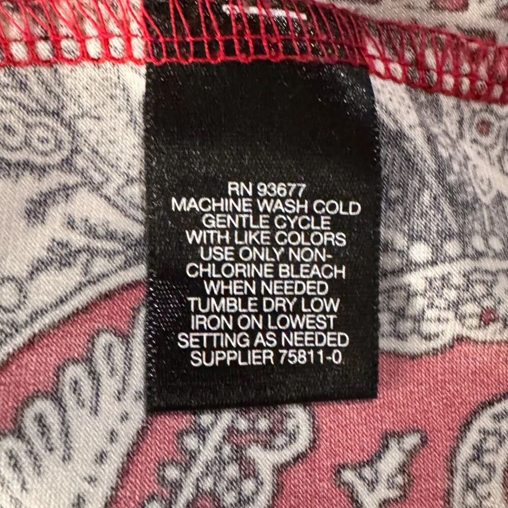 Liz Claiborne Career X-Large Top Sleeveless Floral Stretch Keyhole V-Neck Multi - Image 7