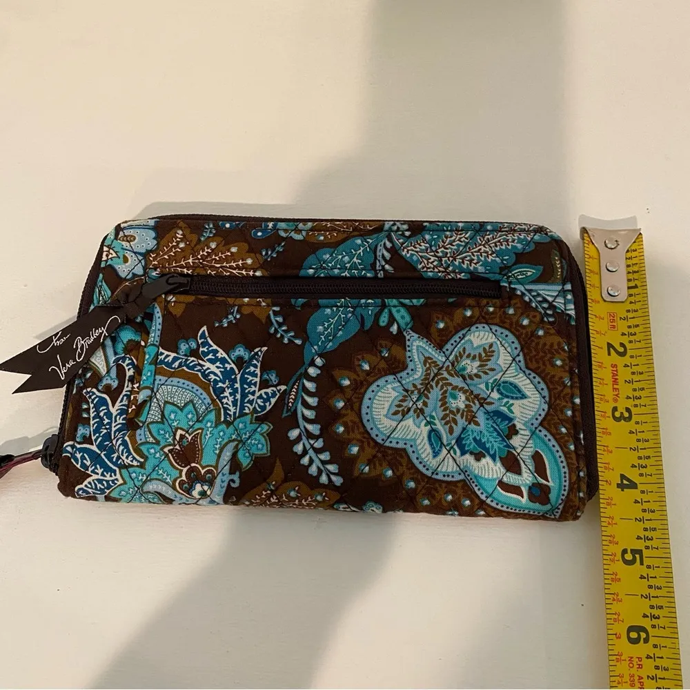 Vera Bradley  Java Blue Clutch - Image 7