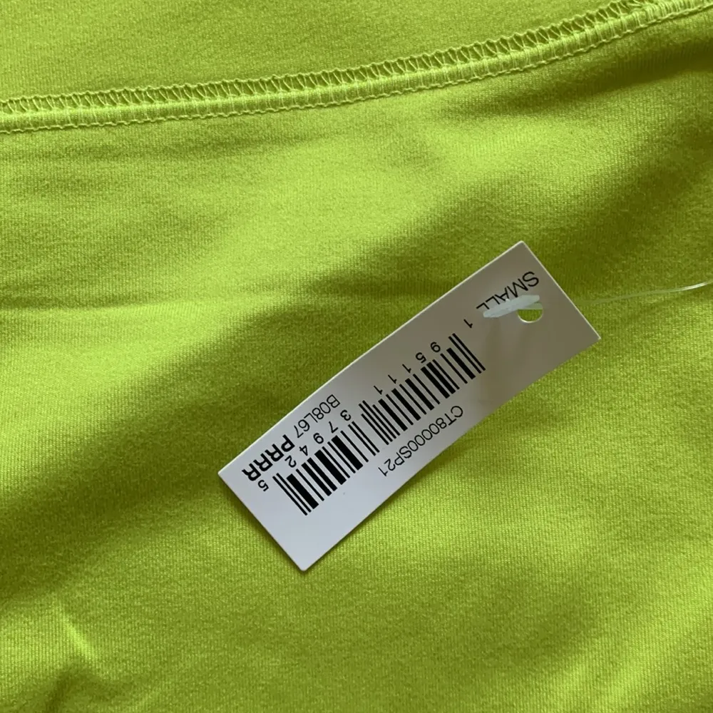 Core 10 lime green bike shorts - Image 3