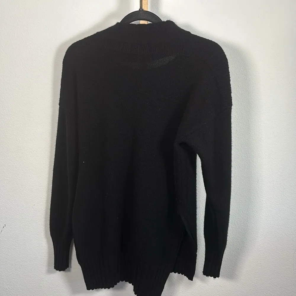 Equipment Black Wool Cashmere Oversized Sweater Small - Image 5