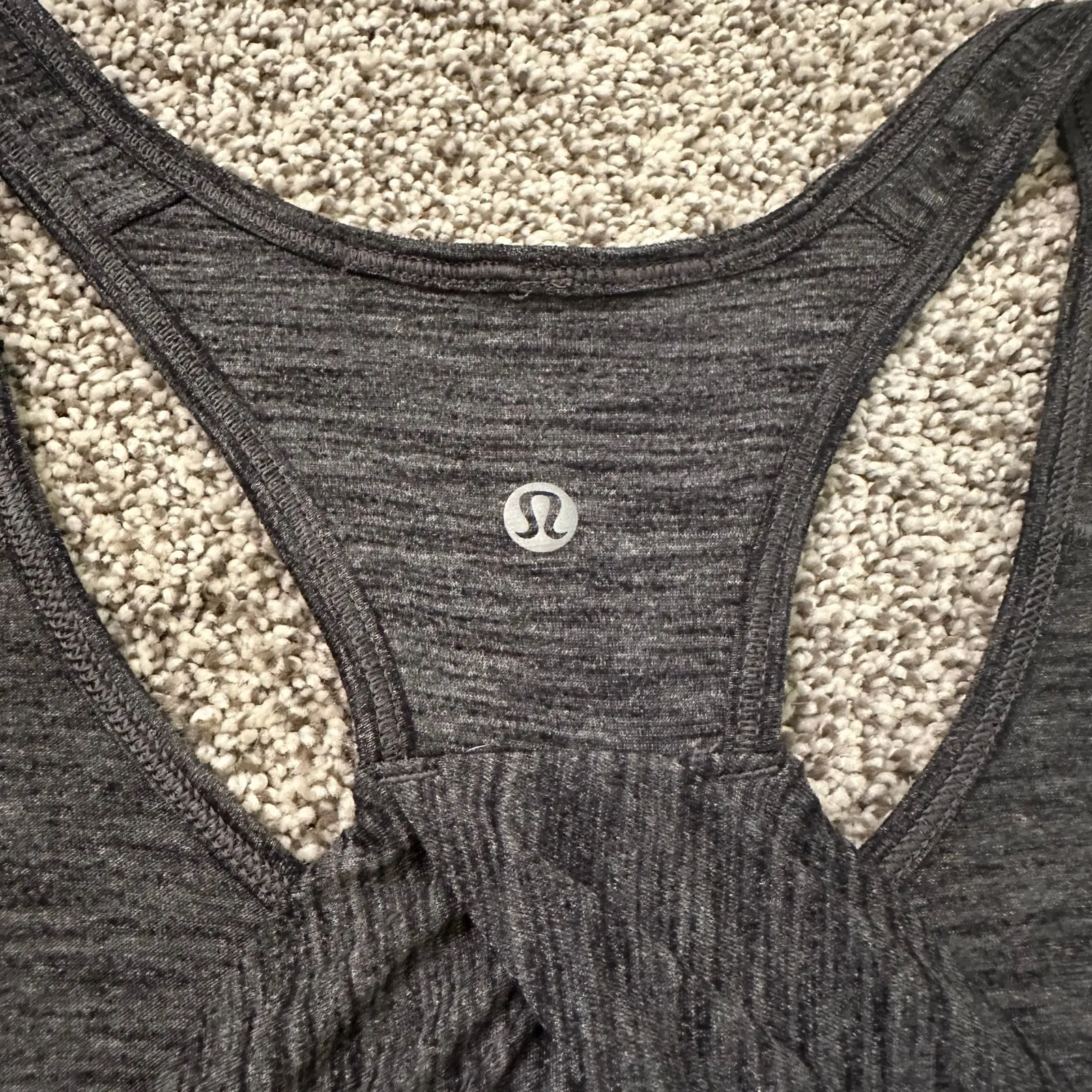 Lululemon dark heather gray tank top - Image 7