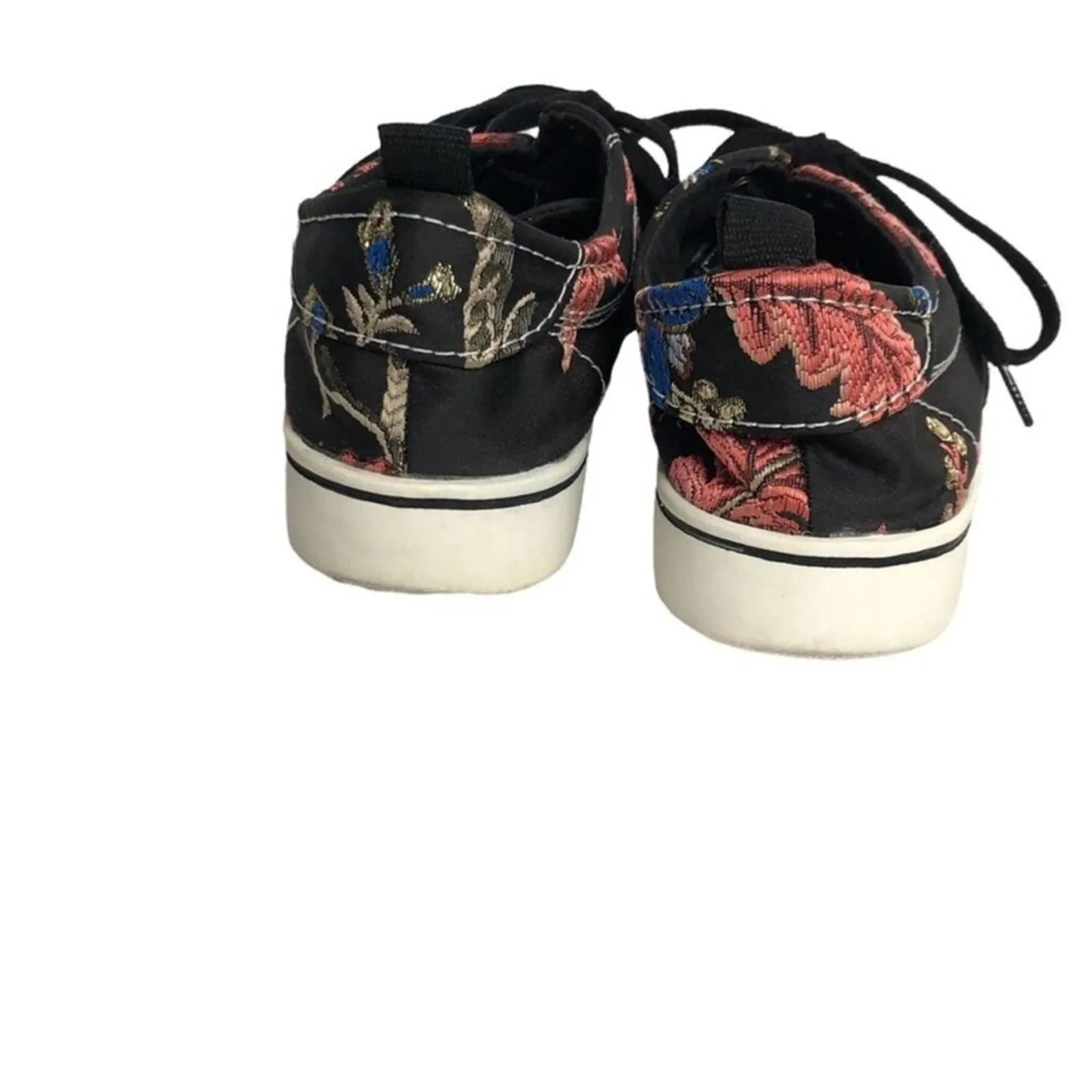 Zara Studded Jacquard Floral Sneakers EU 36 US 6 Statement Shoes - Image 12