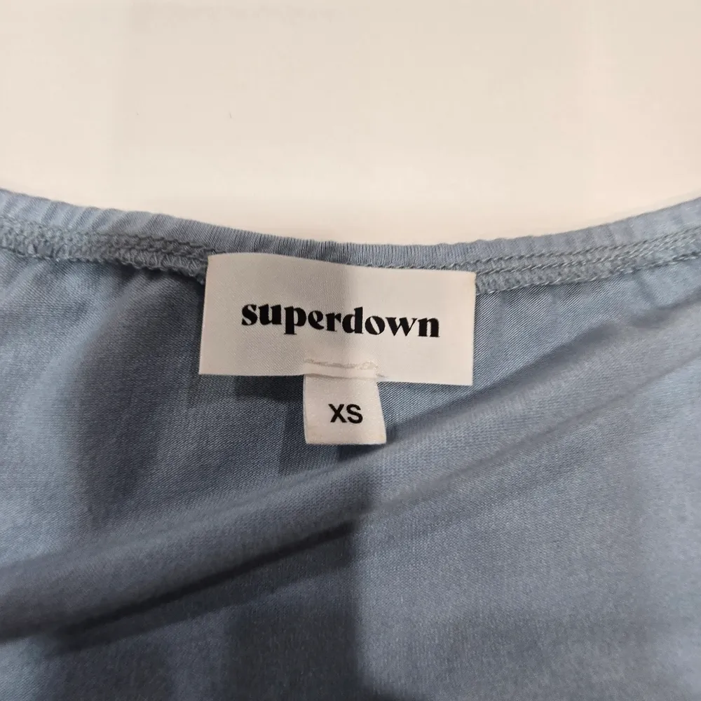 Superdown Storme Bodysuit in Dusty Blue - Image 6