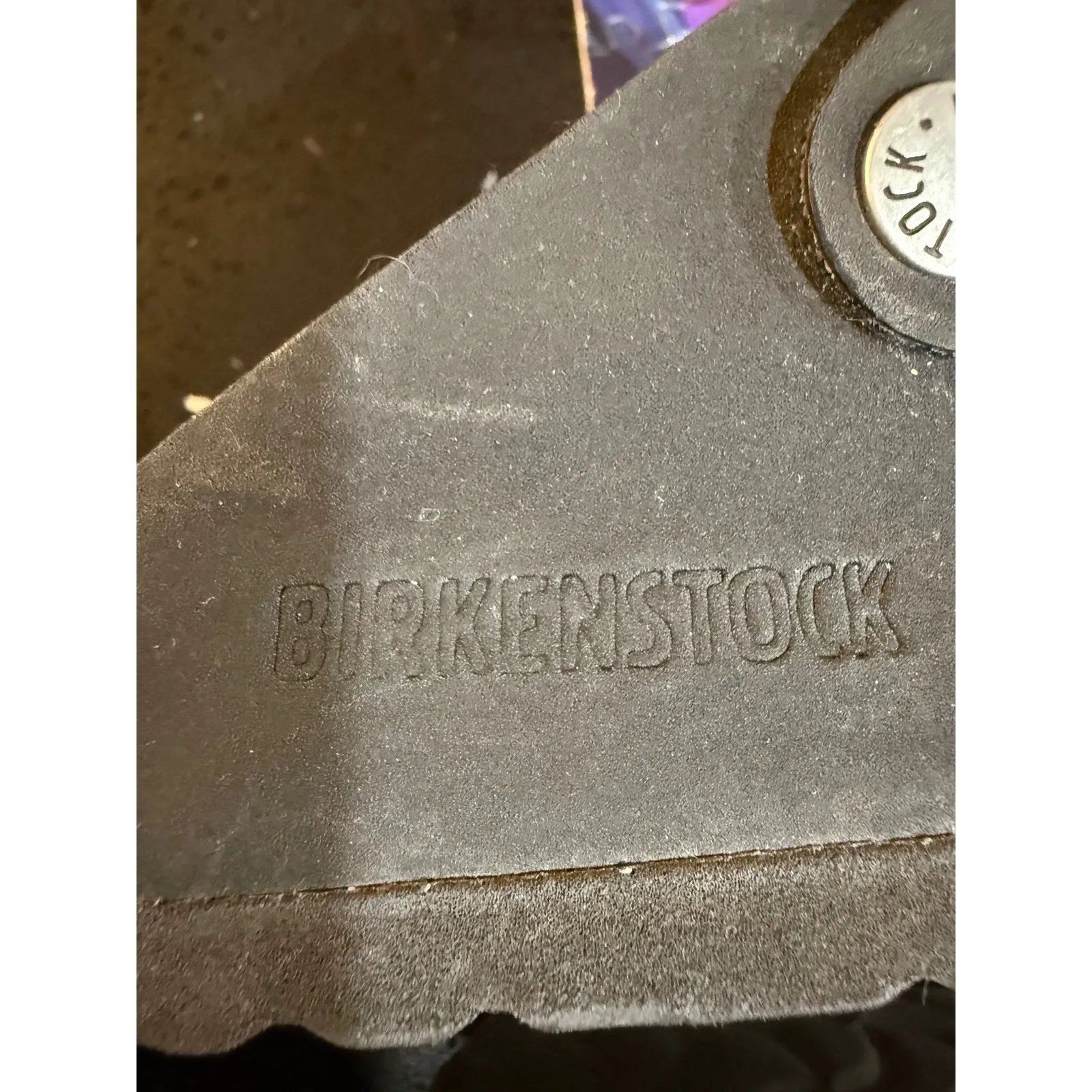 Birkenstock Black Leather Arizona Big Buckle Clogs Mules Size 37 EU - Image 8