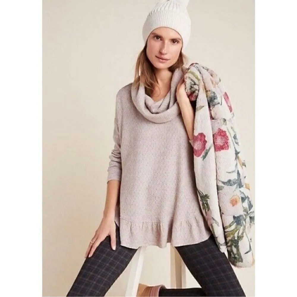 Maeve-ADDIE RUFFLED HACCI PULLOVER - Image 3