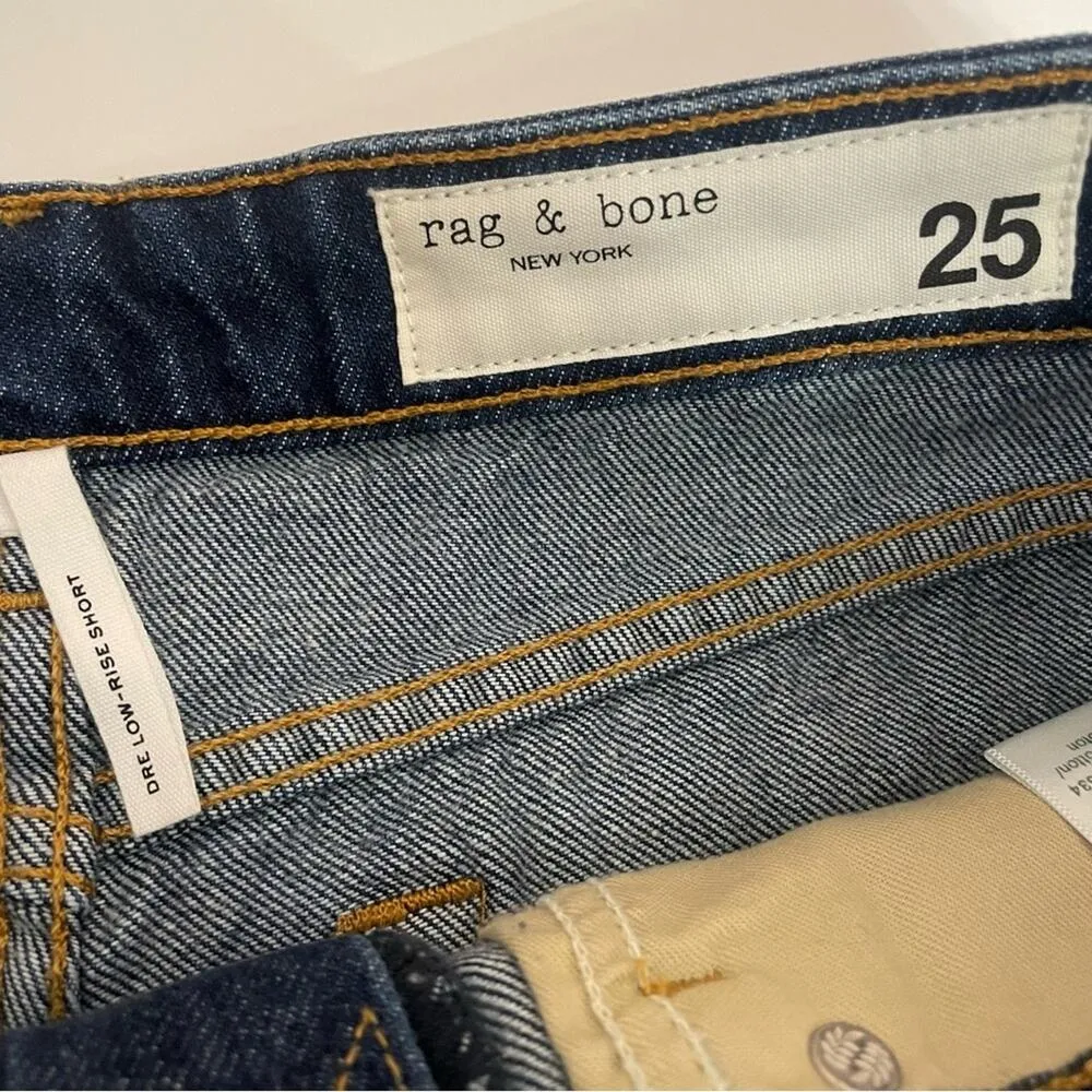 Rag & Bone Dre Low-Rise 3.5" Short - Cambria Women’s Sz 25 - Image 6