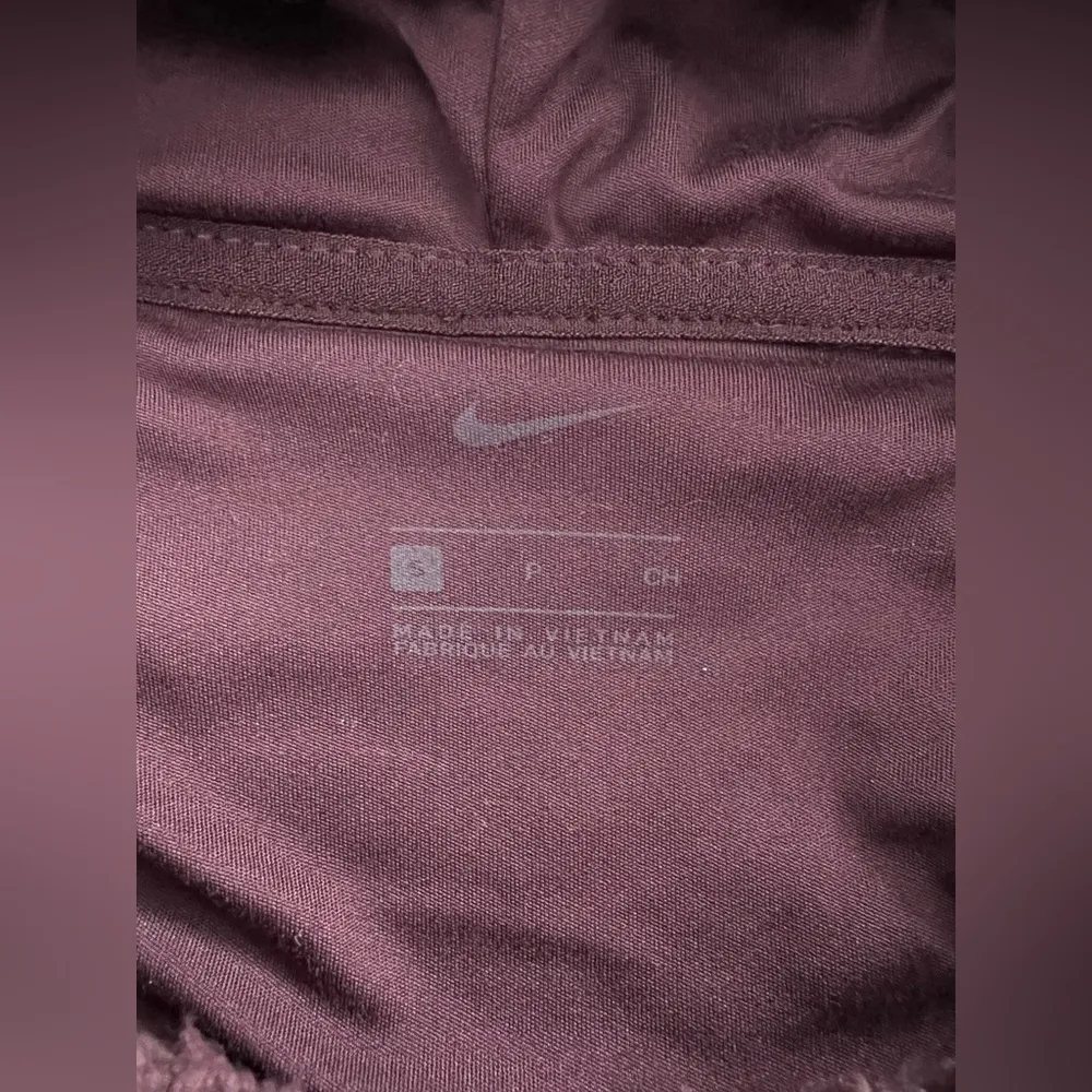 Nike Women’s Maroon Fleece Sherpa Pullover Sweatshirt - Image 5