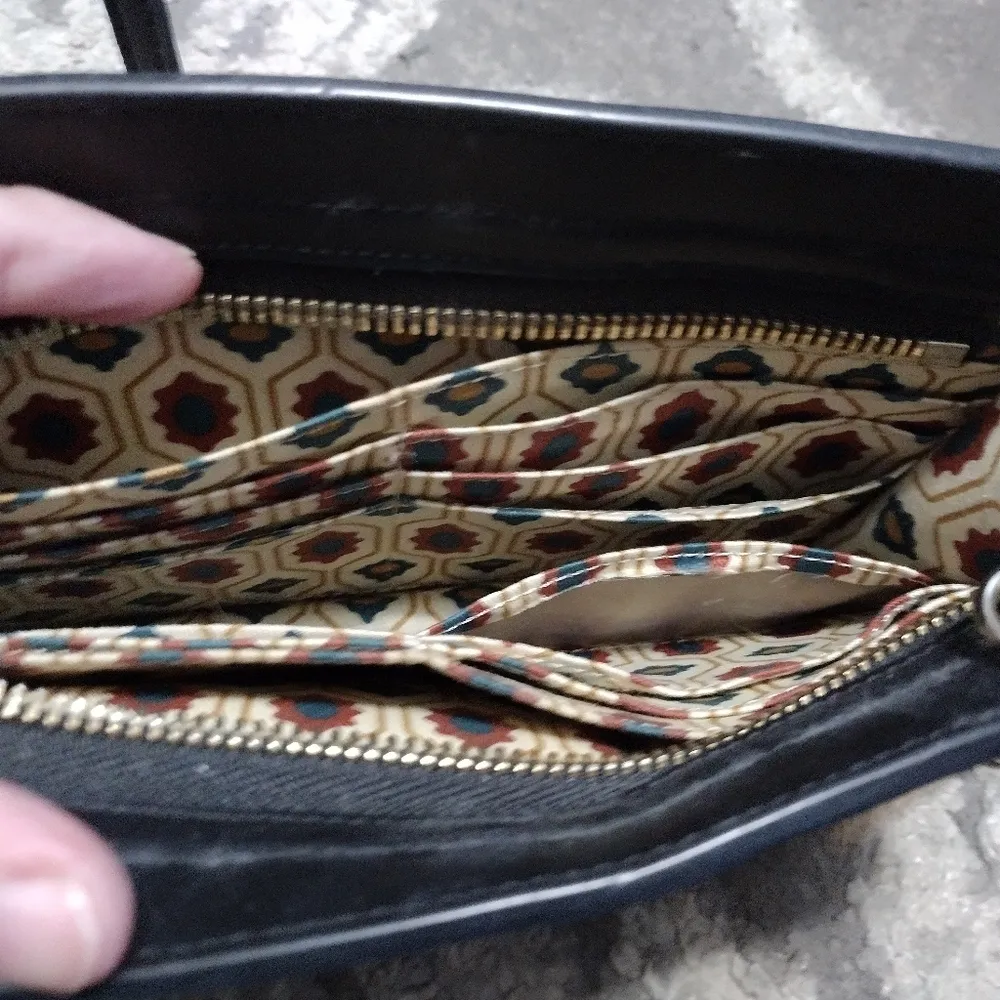 leather crossbody purse - Image 4