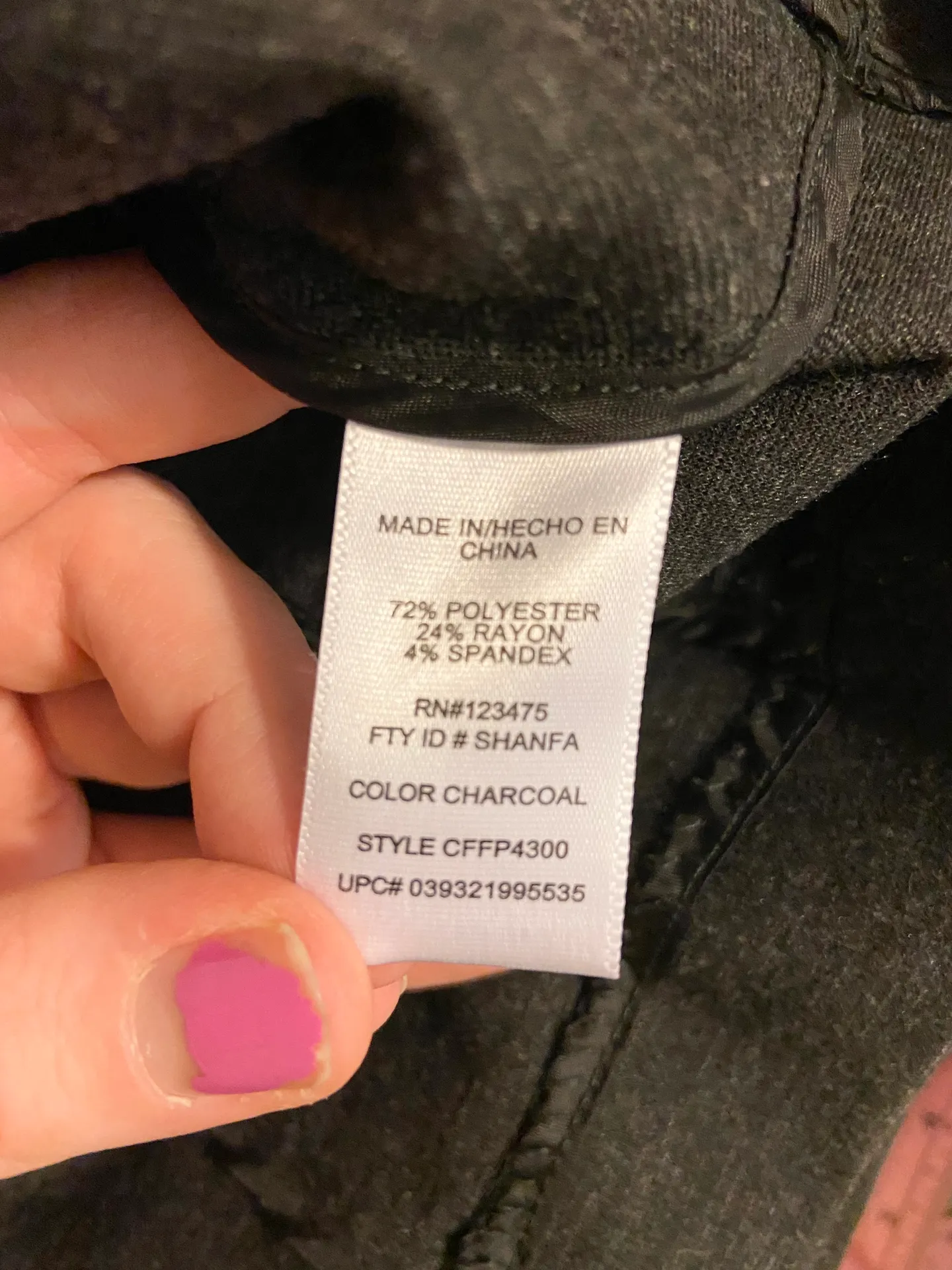 runway charcoal Moto zip jacket - Image 5