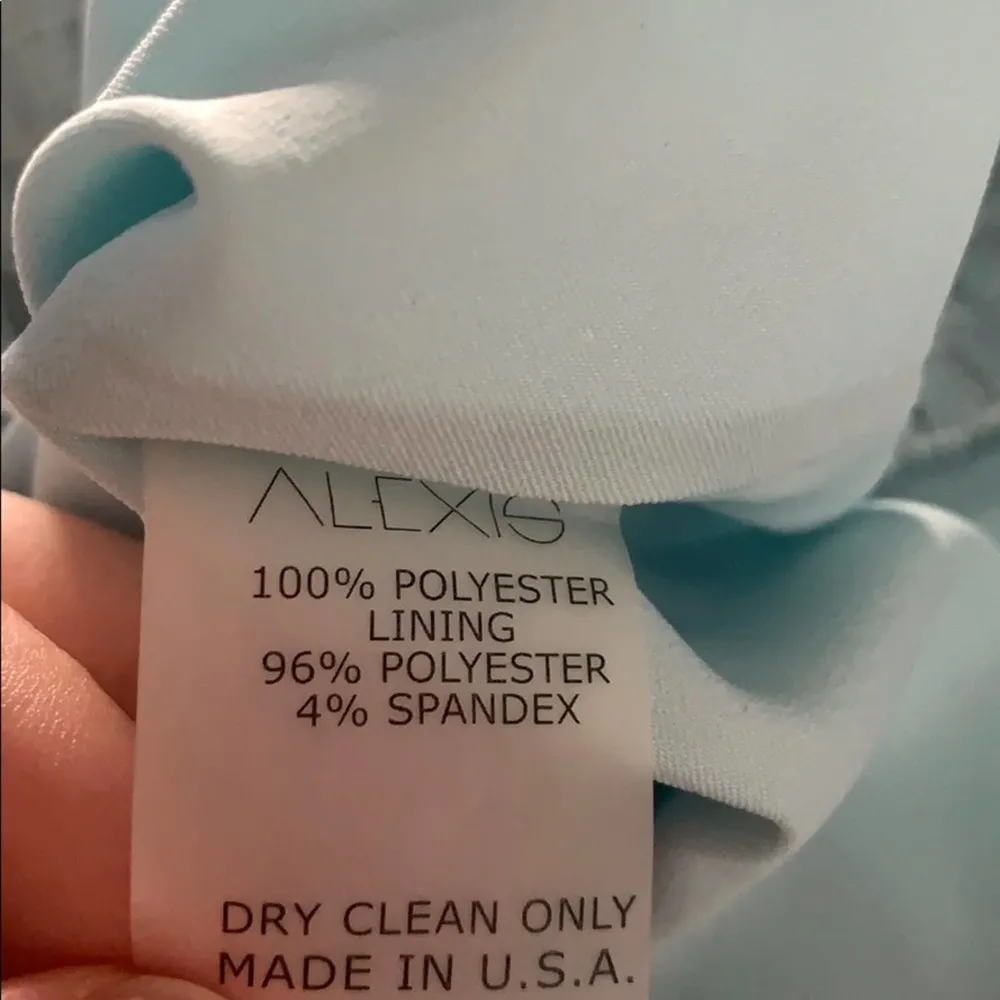 Alexis Vita cut out maxi dress gown teal - Image 6