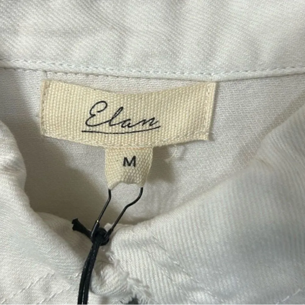 Elan Black & White Distressed Color block
Jacket/Shirt(Size Medium) - Image 7