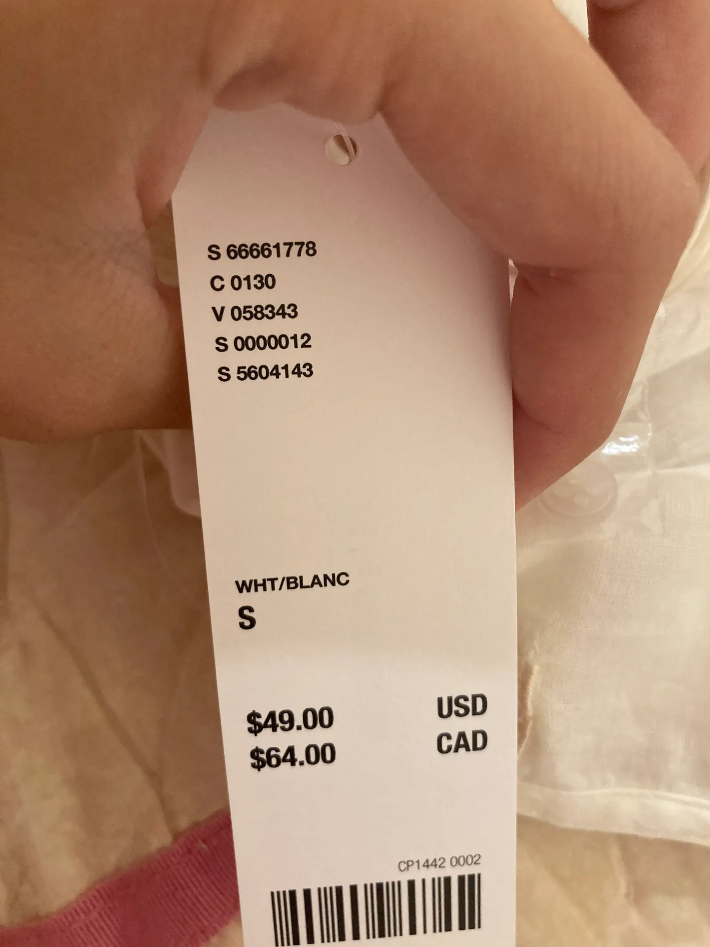 new with tags  white dress - Image 3