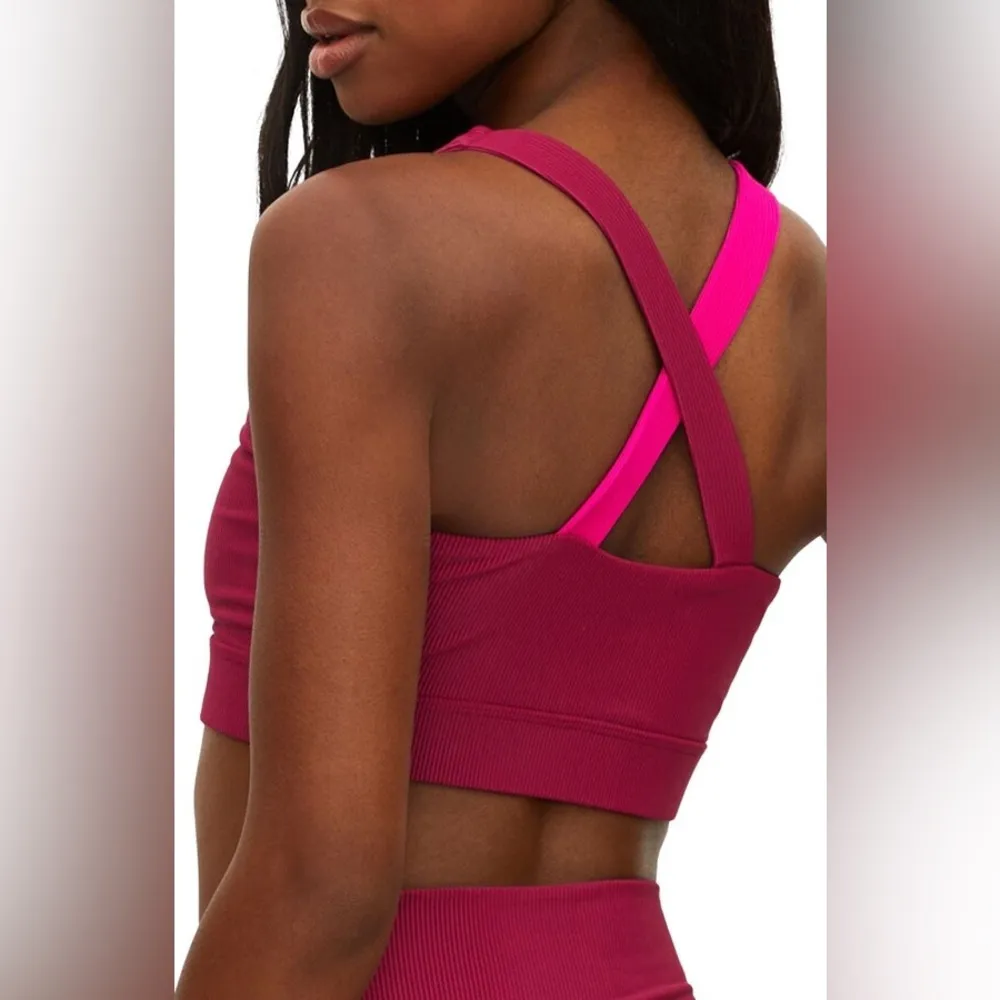 Beach Riot Mila Colorblock Sports Bra, Size Large, $98 - Image 2