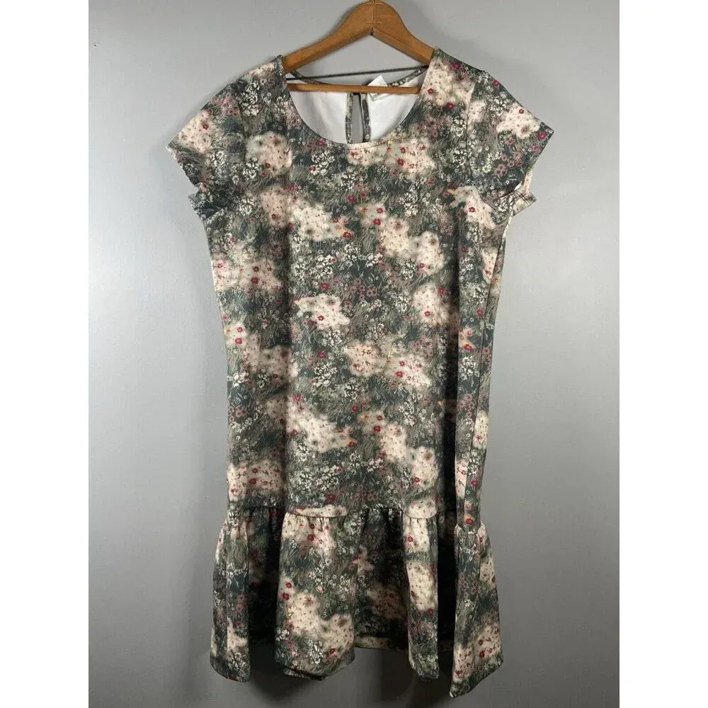 Disney Bambi Dress LC Lauren Conrad‎ Disney Collection Size Large (MSRP $64.00) Green - Image 3