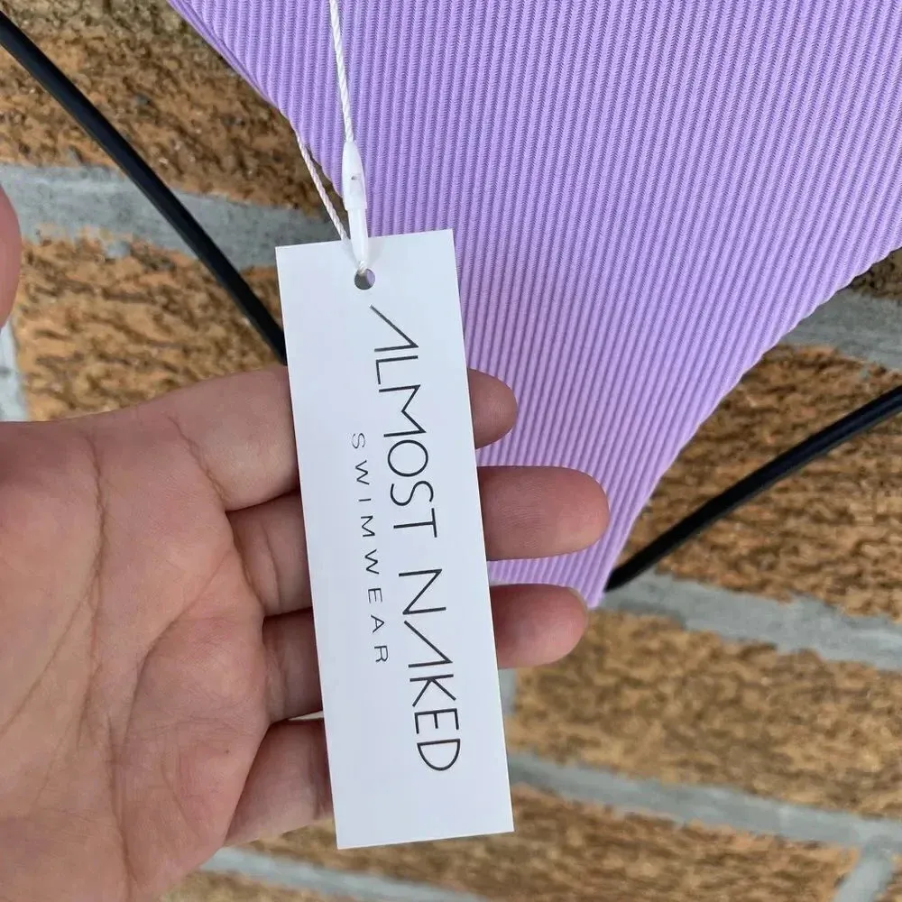 Almost Naked Swim 2 piece bikini small Purple - Image 7