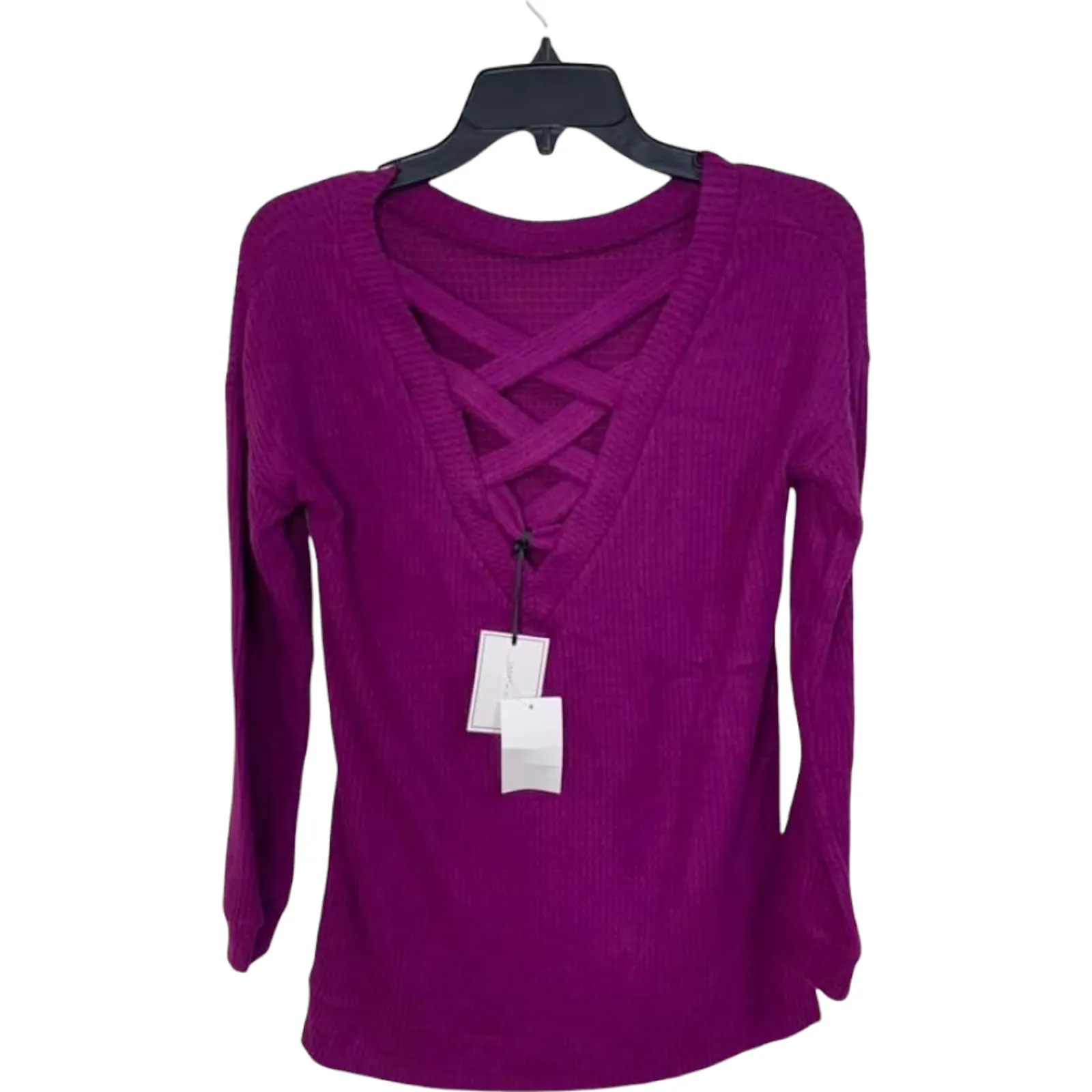 1.STATE‎ Purple Crushed Berry Open Back Size XS NEW - Image 4