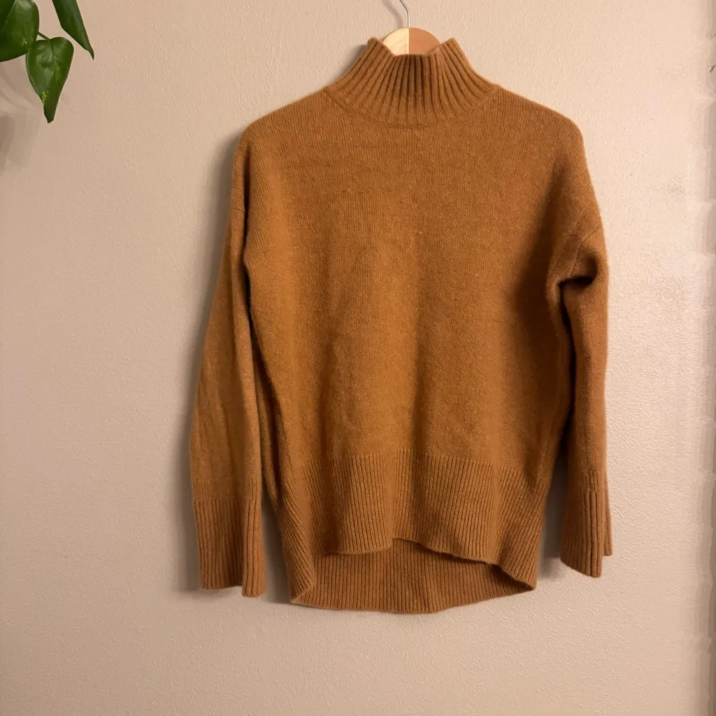 FRAME High Low‎ Turtlenck Sweater - Image 2