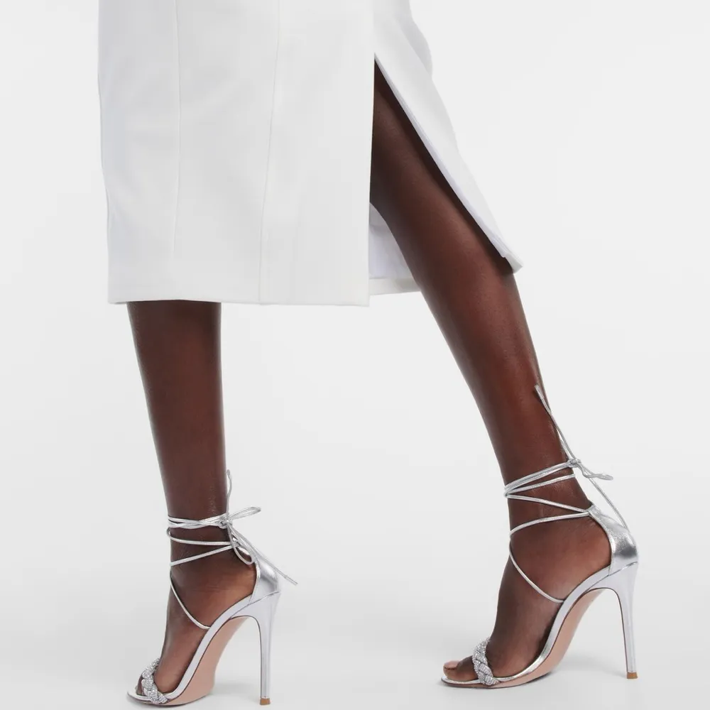 Veronica Beard Nabi WHITE Strapless Midi Dress in White, Size 14 New w/Tag $698 - Image 9