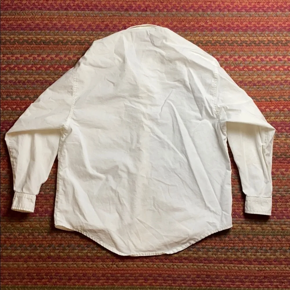 VINTAGE LOONEY TOONS WHITE BUTTON DOWN TOP - Image 6