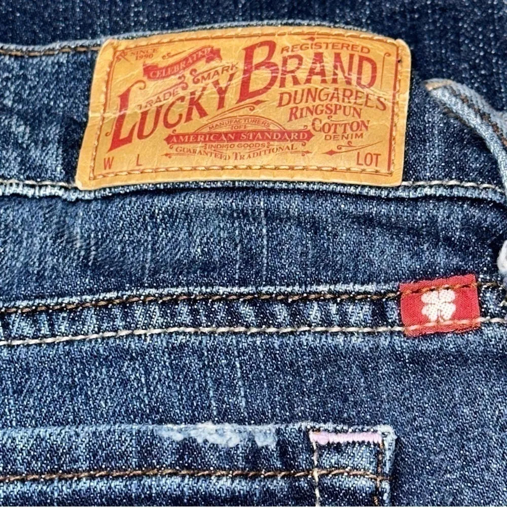 Lucky Brand Denim Size 8 29 Ol Rooftop Dark Blue Stark Sweet N Low Stretch Jeans - Image 7