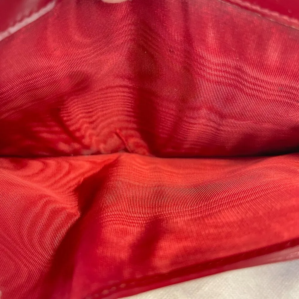 Prada Bordeaus Leather Wallet w/ Coin Pouch - Preowned - Image 13