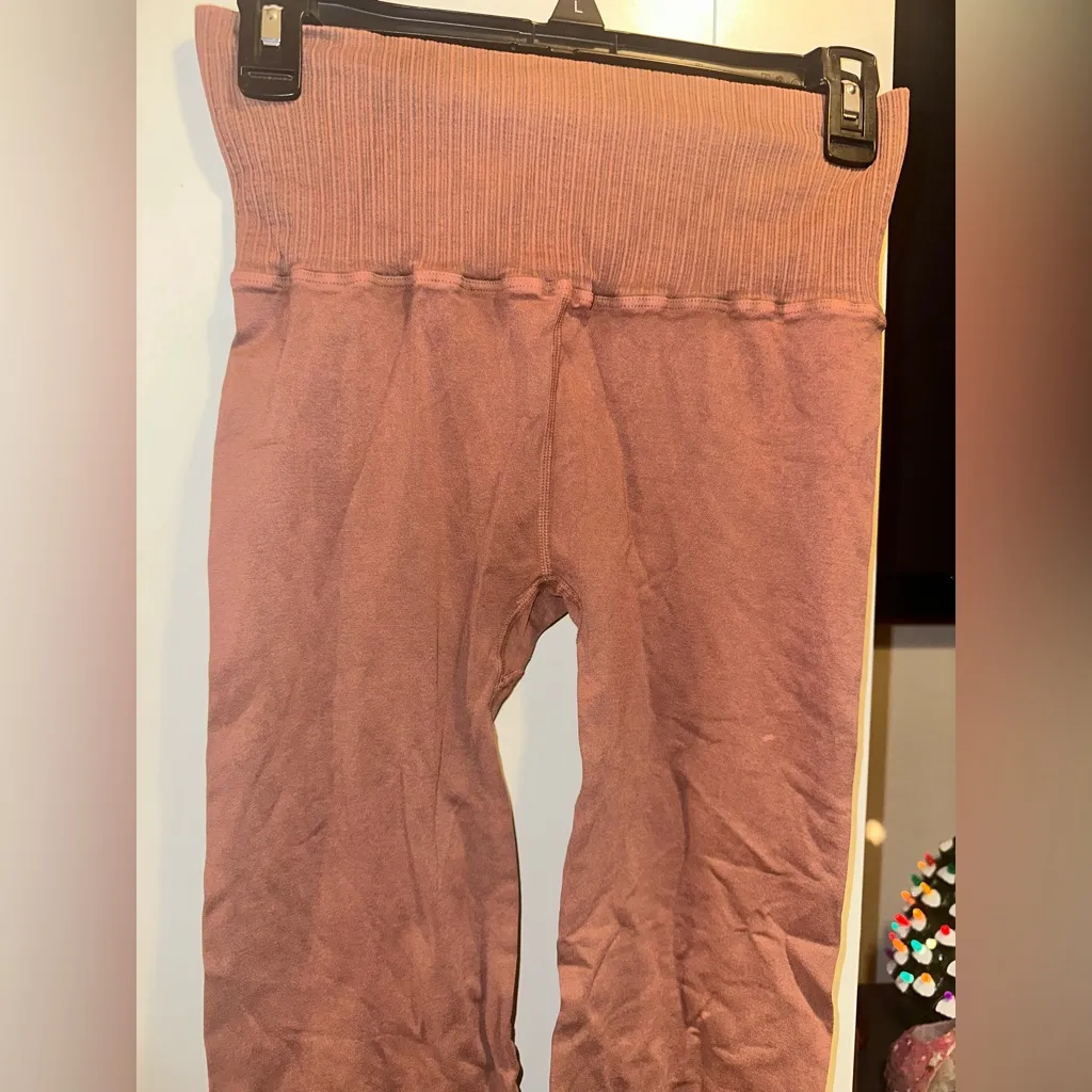 NWOT Free People Movement x Hatch Good Karma Legging In Chocolate Brown Size undefined - Image 4