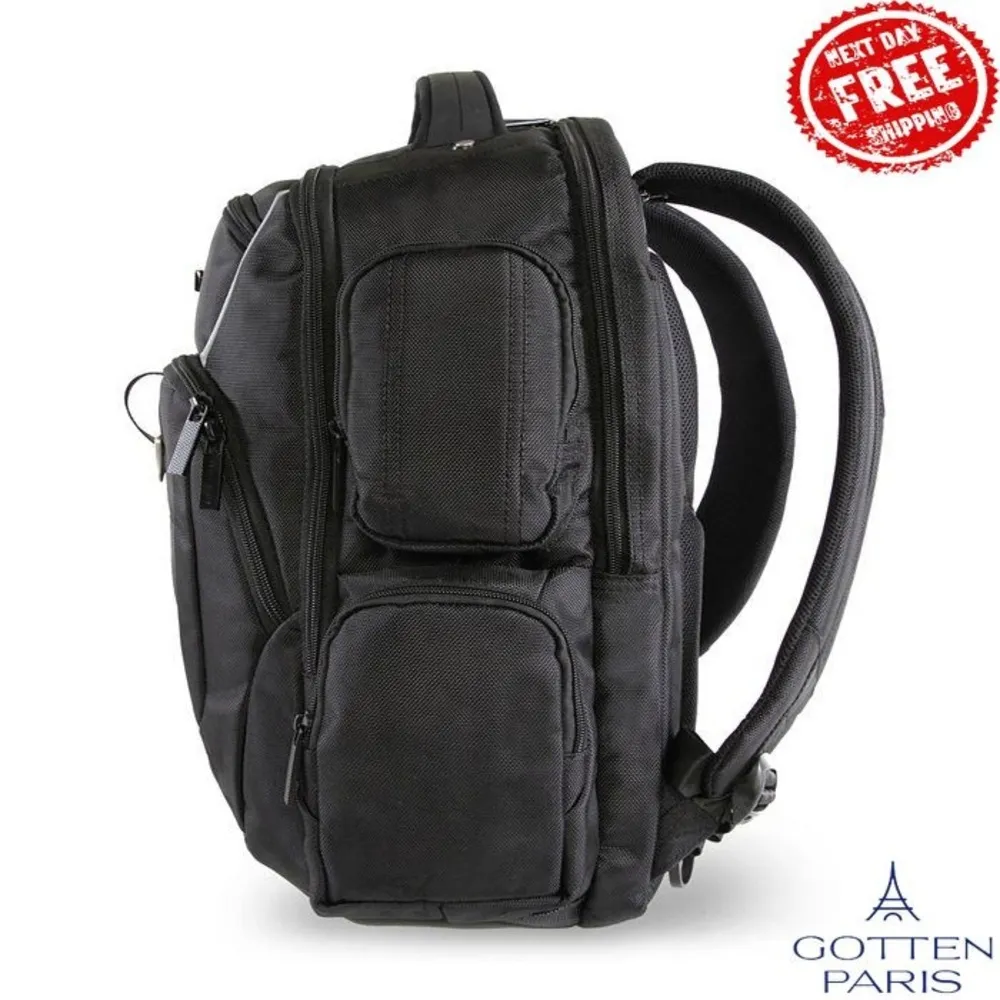 350 Laptop Backpack Black Women's Bag - Image 3