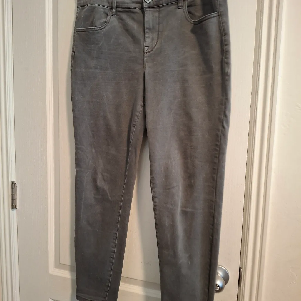 Maurices Sz 14W Short Women's Gray Jeans - Image 2